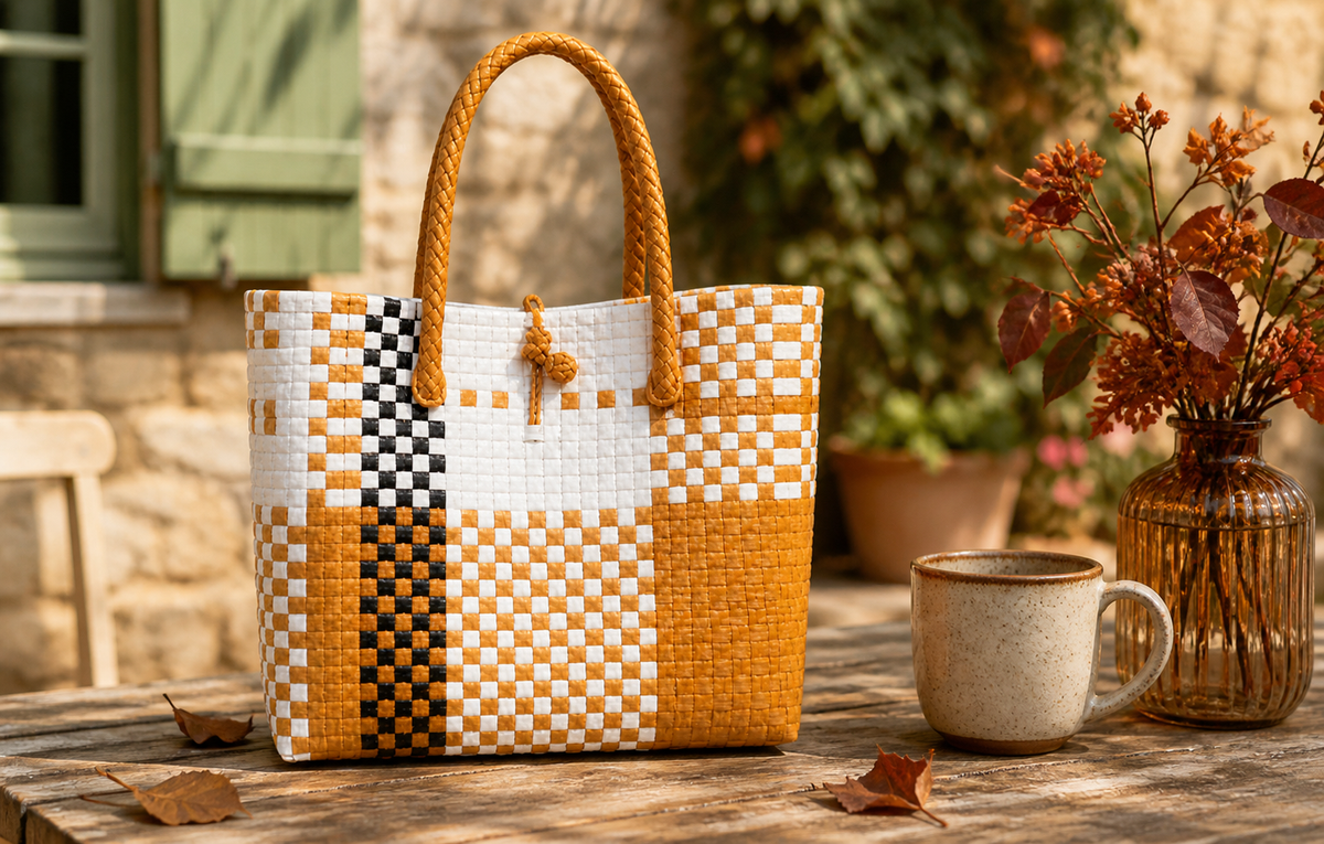 Warm, grounded, and effortlessly refined—the Autumn Gala Bag captures the rich tones and textures of the changing season. Inspired by falling leaves, earthy landscapes, and golden light, this piece blends natural hues with striking design for a look that feels both timeless and contemporary.