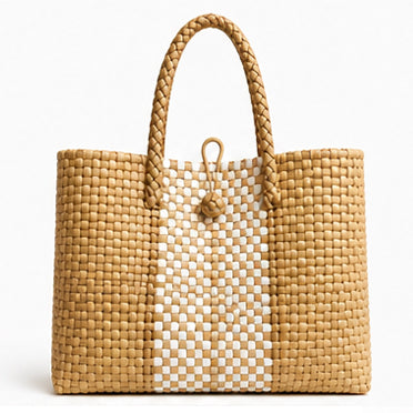 Crème Brûlée Gala Bag – Warm caramel hues blended with soft neutrals create a luxurious, golden finish. Elegant, classic, and irresistibly refined.